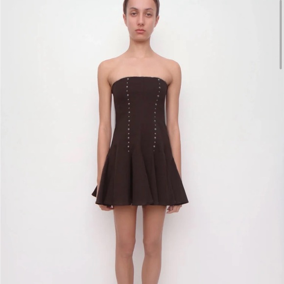 Brown gimaguas dress - Picture 4 of 6